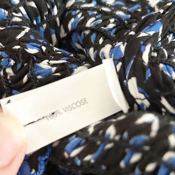 Poupette St Barth Foe Panelle Smocked Halter Tiered Maxi Dress Size XS - Picture 10 of 10